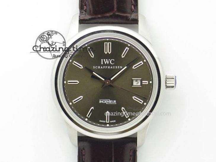 MIROTIME 1228 Portofino Automatic SS FKF 1:1 Best Edition White Dial RG Markers on Black Leather Strap A Stretchable 7141